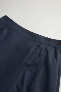 Sukňa Woolrich Easy Full Skirt Melton Blue
