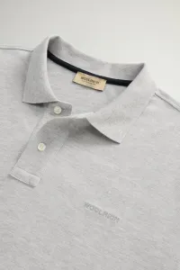 Polokošeľa Woolrich Classic American Polo Light Grey Melange