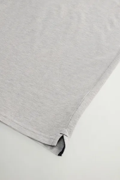 Polokošeľa Woolrich Classic American Polo Light Grey Melange