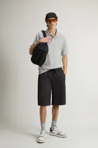 Polokošeľa Woolrich Classic American Polo Light Grey Melange