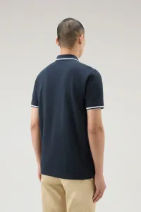 Polokošeľa Woolrich Monterey Polo Melton Blue