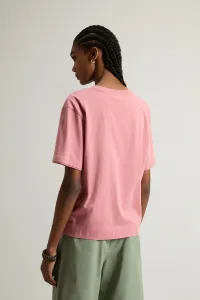 Tričko Woolrich Graphic Tee Dry Rose