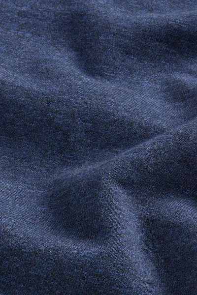 Teplákové Šortky Woolrich Mouline Shorts Melton Blue