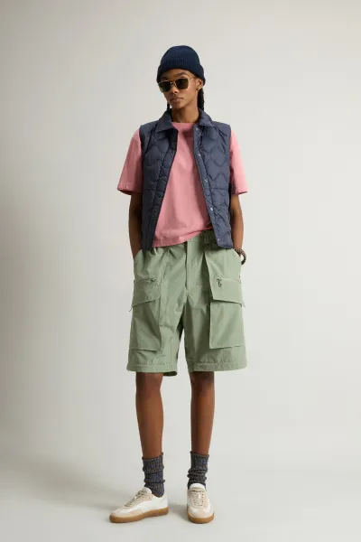 Tričko Woolrich Graphic Tee Dry Rose