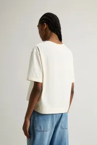 Tričko Woolrich Logo Tee Jet Stream