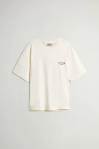 Tričko Woolrich Logo Tee Jet Stream