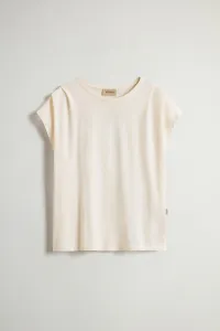 Tričko Woolrich Pleated T-Shirt Jet Stream