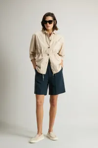 Košeľa Woolrich Gabardine Overshirt Light Oak
