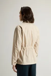 Košeľa Woolrich Gabardine Overshirt Light Oak