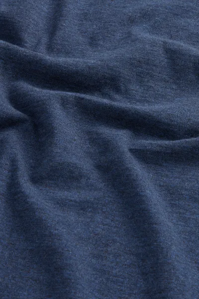 Tričko Woolrich Mouline Jersey Logo T-Shirt Melton Blue