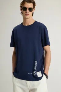 Tričko Woolrich Offshore T-Shirt Dream Blue