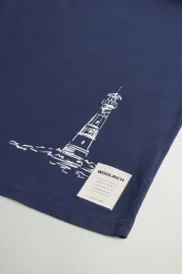 Tričko Woolrich Offshore T-Shirt Dream Blue