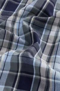 Košeľa Woolrich Madras Shirt Blue Check