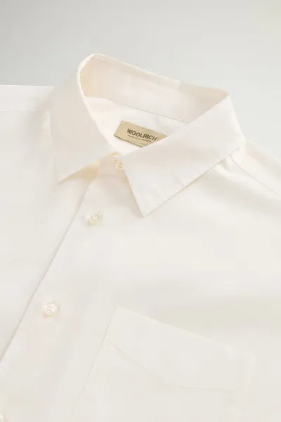 Košeľa Woolrich Summer Shirt Jet Stream