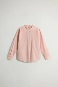 Košeľa Woolrich Relaxed Henley Shirt Rose Smoke