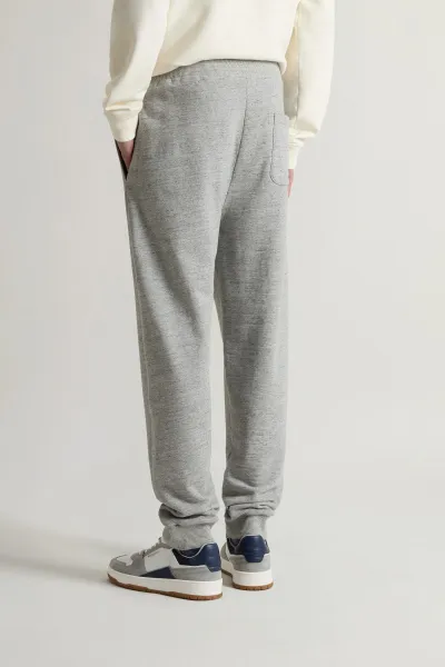 Tepláky Woolrich Mouline Sweatpant Medium Grey