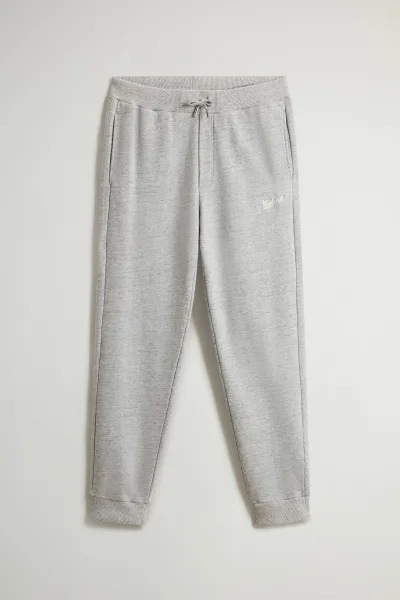 Tepláky Woolrich Mouline Sweatpant Medium Grey