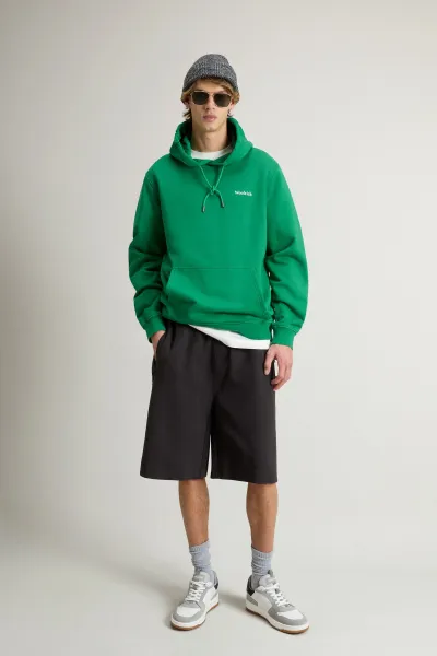 Mikina Woolrich Graphic Hoodie Amazon