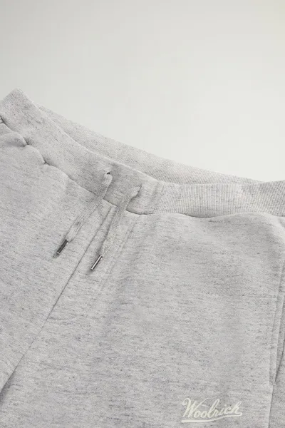 Tepláky Woolrich Mouline Sweatpant Medium Grey