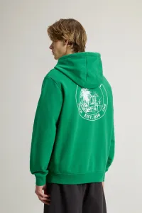 Mikina Woolrich Graphic Hoodie Amazon