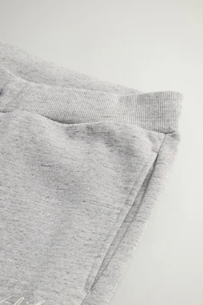 Tepláky Woolrich Mouline Sweatpant Medium Grey