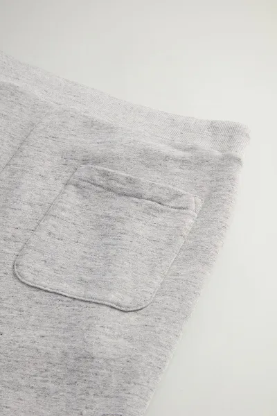 Tepláky Woolrich Mouline Sweatpant Medium Grey