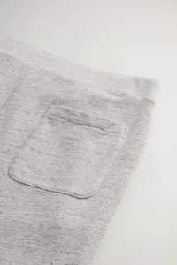 Tepláky Woolrich Mouline Sweatpant Medium Grey