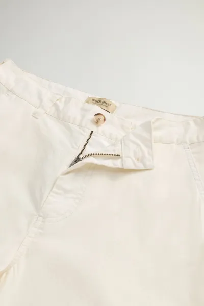 Nohavice Woolrich Chino Tapered Trouser Jet Stream