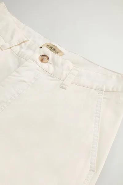 Nohavice Woolrich Chino Tapered Trouser Jet Stream