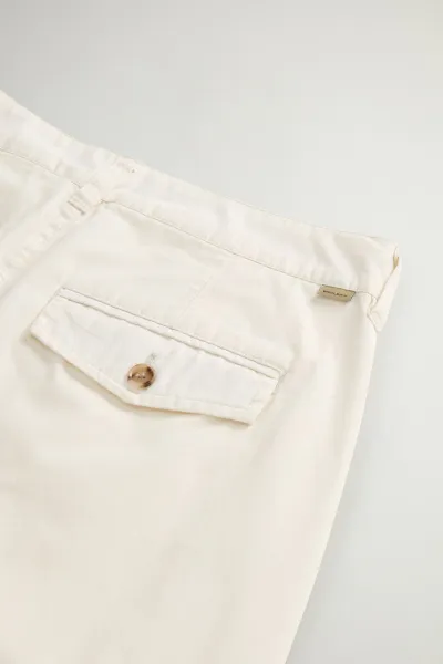 Nohavice Woolrich Chino Tapered Trouser Jet Stream
