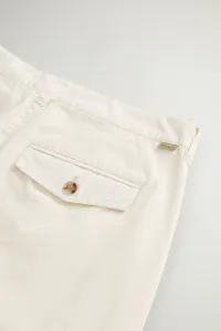 Nohavice Woolrich Chino Tapered Trouser Jet Stream