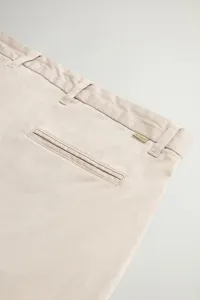 Nohavice Woolrich Classic Chino Pant Dove