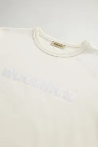 Mikina Woolrich Light Fleece Crewneck Jet Stream