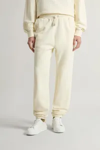 Tepláky Woolrich Classic Fleece Sweatpants White