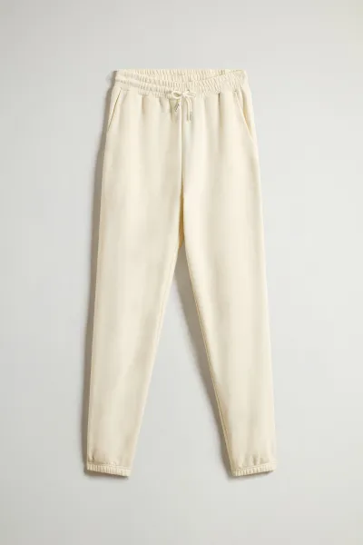 Tepláky Woolrich Classic Fleece Sweatpants White