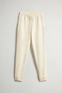 Tepláky Woolrich Classic Fleece Sweatpants White