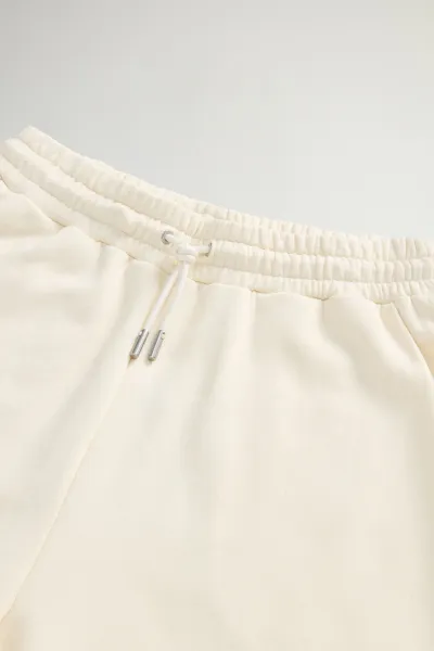 Tepláky Woolrich Classic Fleece Sweatpants White