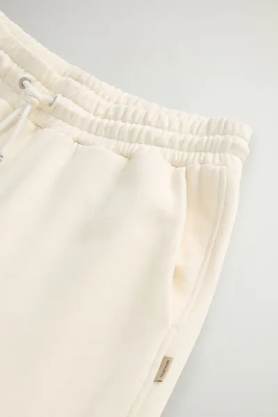Tepláky Woolrich Classic Fleece Sweatpants White