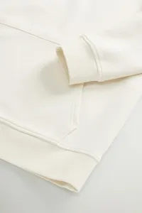 Mikina Woolrich Graphic Hoodie Jet Stream
