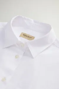 Košeľa Woolrich Seersucker Cotton Shirt Jet Stream
