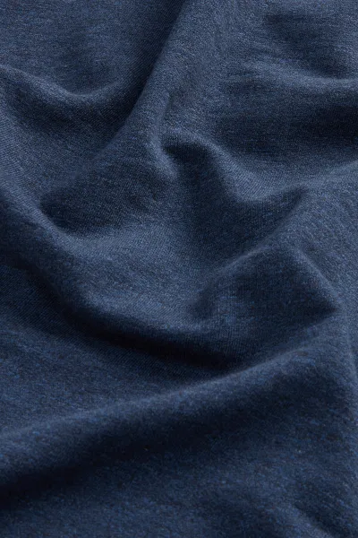 Mikina Woolrich Mouline Full-Zip Hoodie Melton Blue