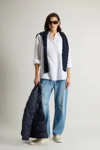 Košeľa Woolrich Gd Linen Shirt Bright White
