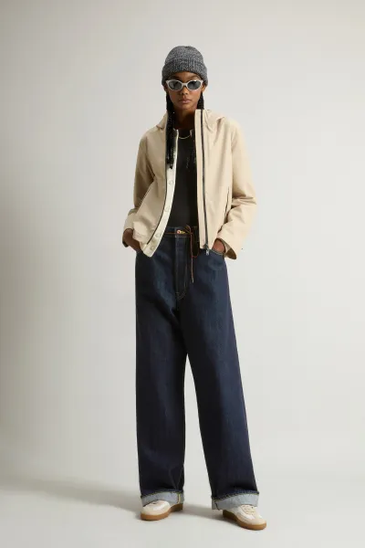 Bunda Woolrich Light Stretch Jacket White Pepper
