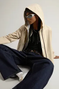 Bunda Woolrich Light Stretch Jacket White Pepper
