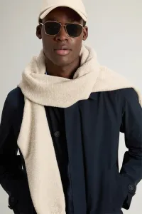 Kabát Woolrich City Carcoat Melton Blue