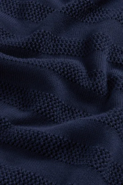 Sveter Woolrich Boxy Crewneck Melton Blue