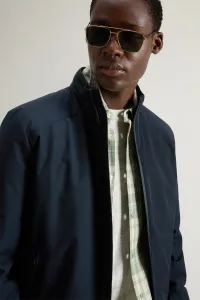 Bunda Woolrich Sailing Two Layers Bomber Melton Blue
