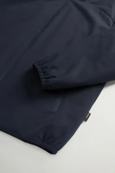 Bunda Woolrich Sailing Two Layers Bomber Melton Blue
