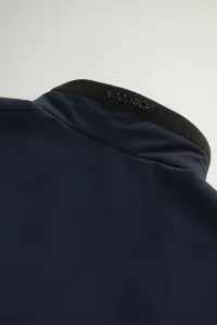 Bunda Woolrich Sailing Two Layers Bomber Melton Blue