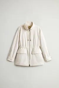 Bunda Woolrich Cinched Waist Field Jacket Jet Stream